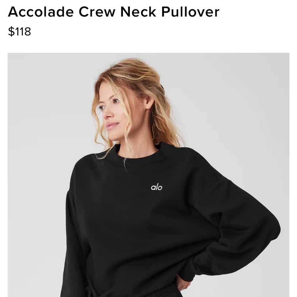 Alo Brand new accolade pullover